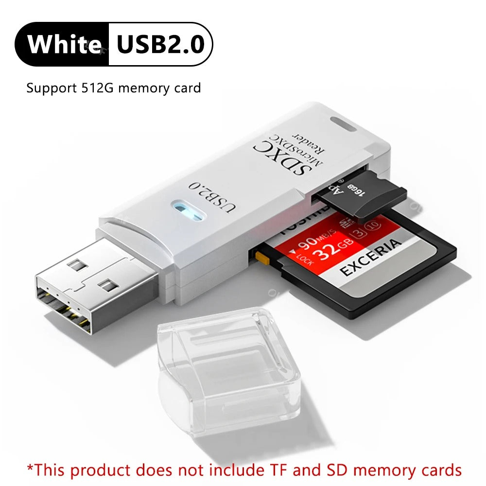 USB 3.0 Card Reader Micro SD TF Memory Card Reading Adapter