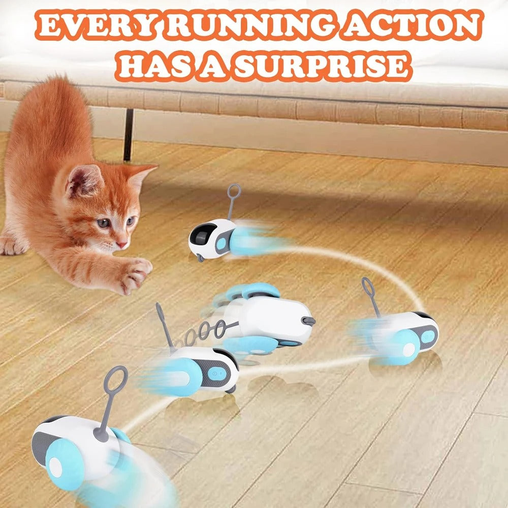 2 Modes Smart Cat Toy Automatic Moving Remote Controlled Toy