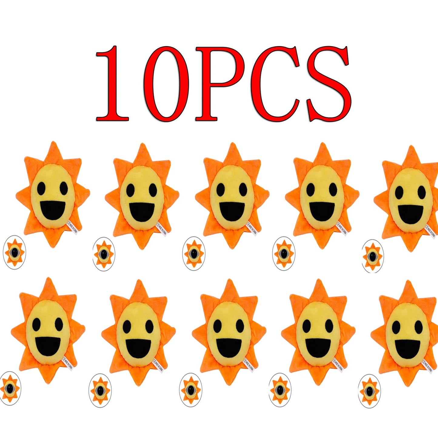 10PCS Sprunki Plush Stuffed Dolls Game Toys