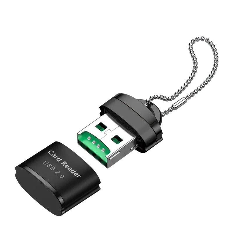 Mini USB for Micro SD  USB 2.0 Mobile Phone Memory Card Reader