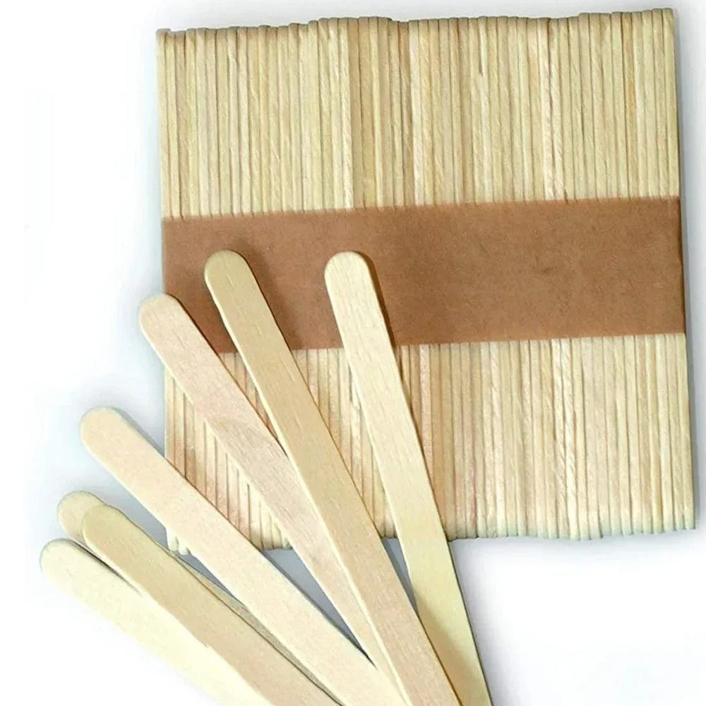 Silicone Easy Cream Wooden Sticks For Ice Cream Bars