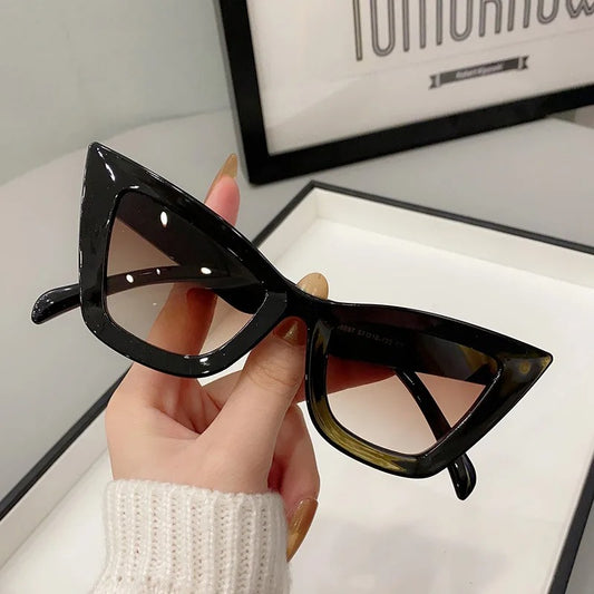 Big Frame Vintage Square Sunglasses Women