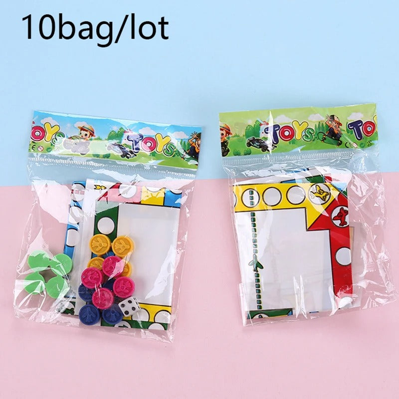 10bag/lot Mini Flying Airplane Chess Intellectual Toys