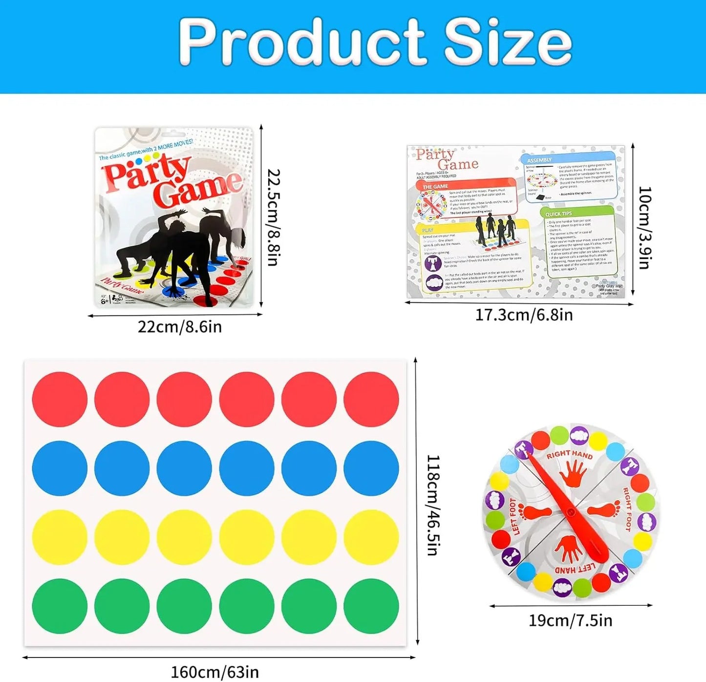 Twister Game Twister Funny Balance