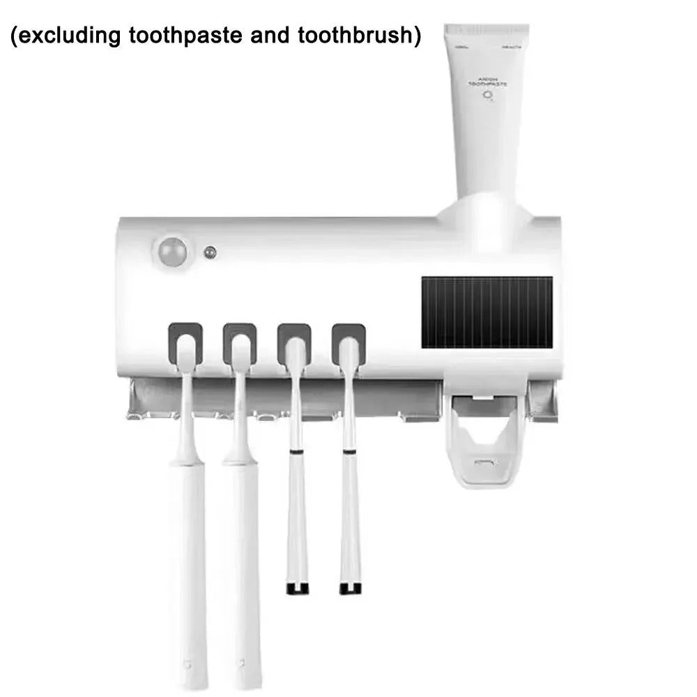 Toothbrush Holder Wall Mounted Solar UV Light