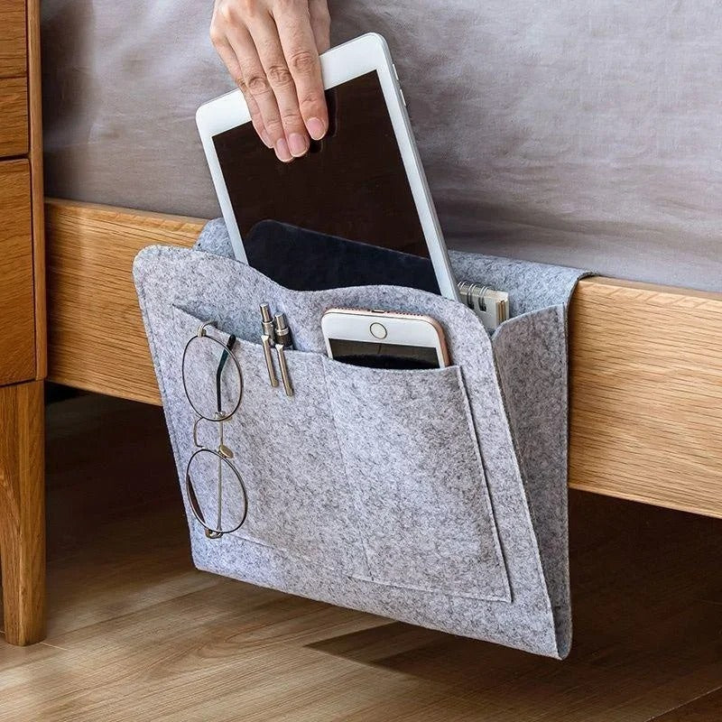 Bedside hanging storage bag Mobile phone storage box