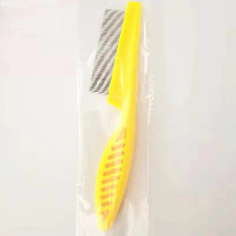 Pet Hair Shedding Comb Stainless Steel Flea Comb for Cat Dog