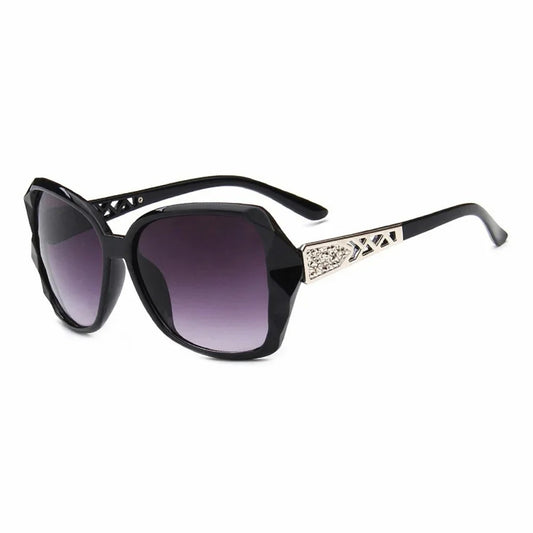 Fashion Big Purple Sunglasses Women