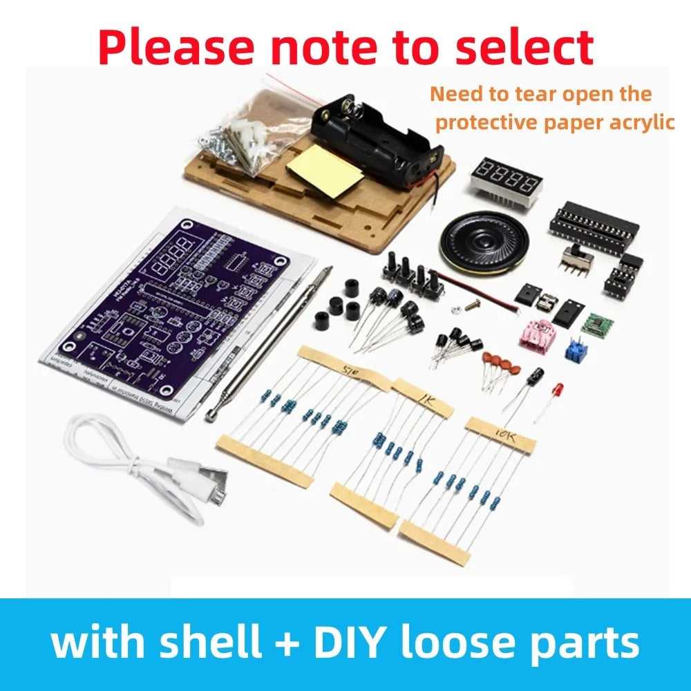 DIY FM Radio Electronic Kit Adjustable
