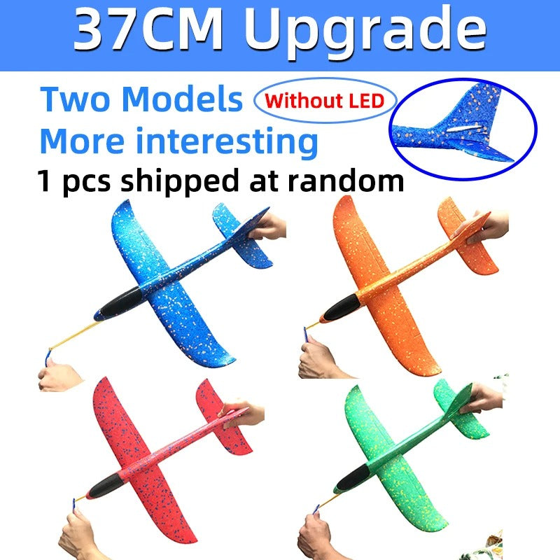 50CM Big Flash Glider Foam Plane Hand Throw Light Inertial Airplane