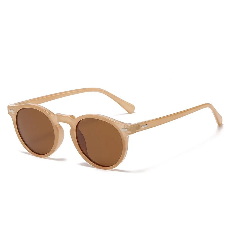 Retro Round Sunglasses Women Fashion