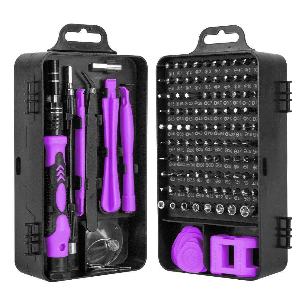 115 in 1 Precision Screwdriver Set Multifunctional Magnetic Repair Tools Kit