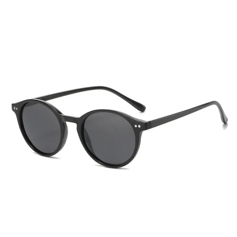 Retro Round Polarized Sunglasses Women