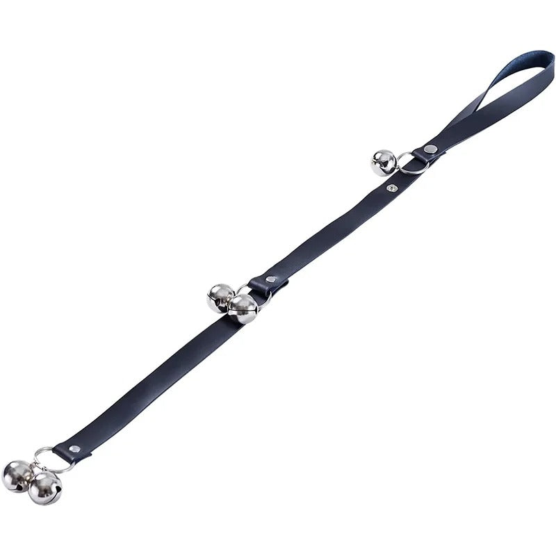 Leather Dog Doorbells for Door Knob Potty Training