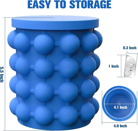 1PCS Ice Cube Maker Portable Bucket Wine Ice Cooler Beer Cabinet