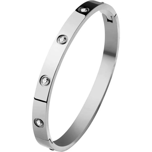 Stainless Steel Bangle for Woman Luxury Quality