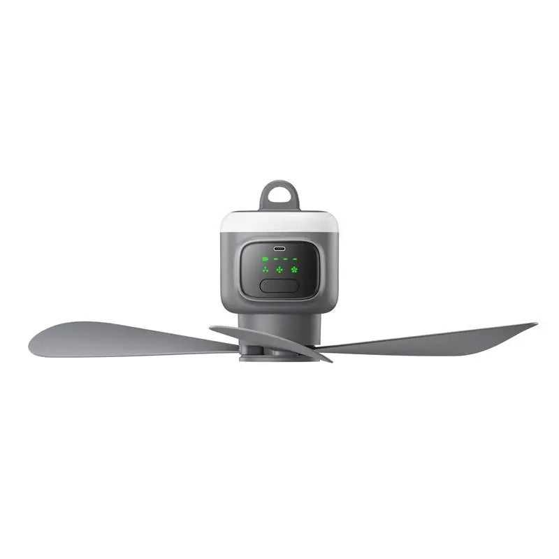 12000mAh Portable Ceiling Fans Outdoor Camping Fan Tent Air Circulator Cooler