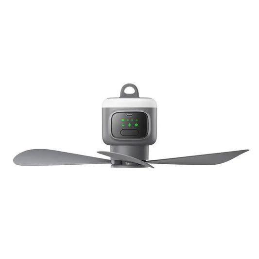 12000mAh Portable Ceiling Fans Outdoor Camping Fan Tent Air Circulator Cooler