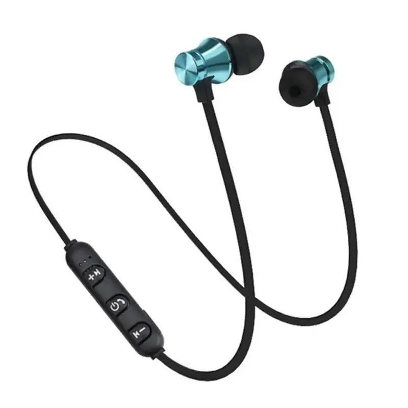 Sports magnetic Bluetooth earphone in ear wireless neckband headphones