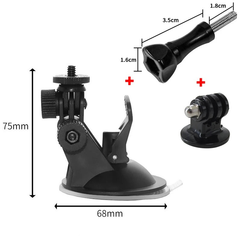 Suction Cup Camera Car Mount Phone Holder