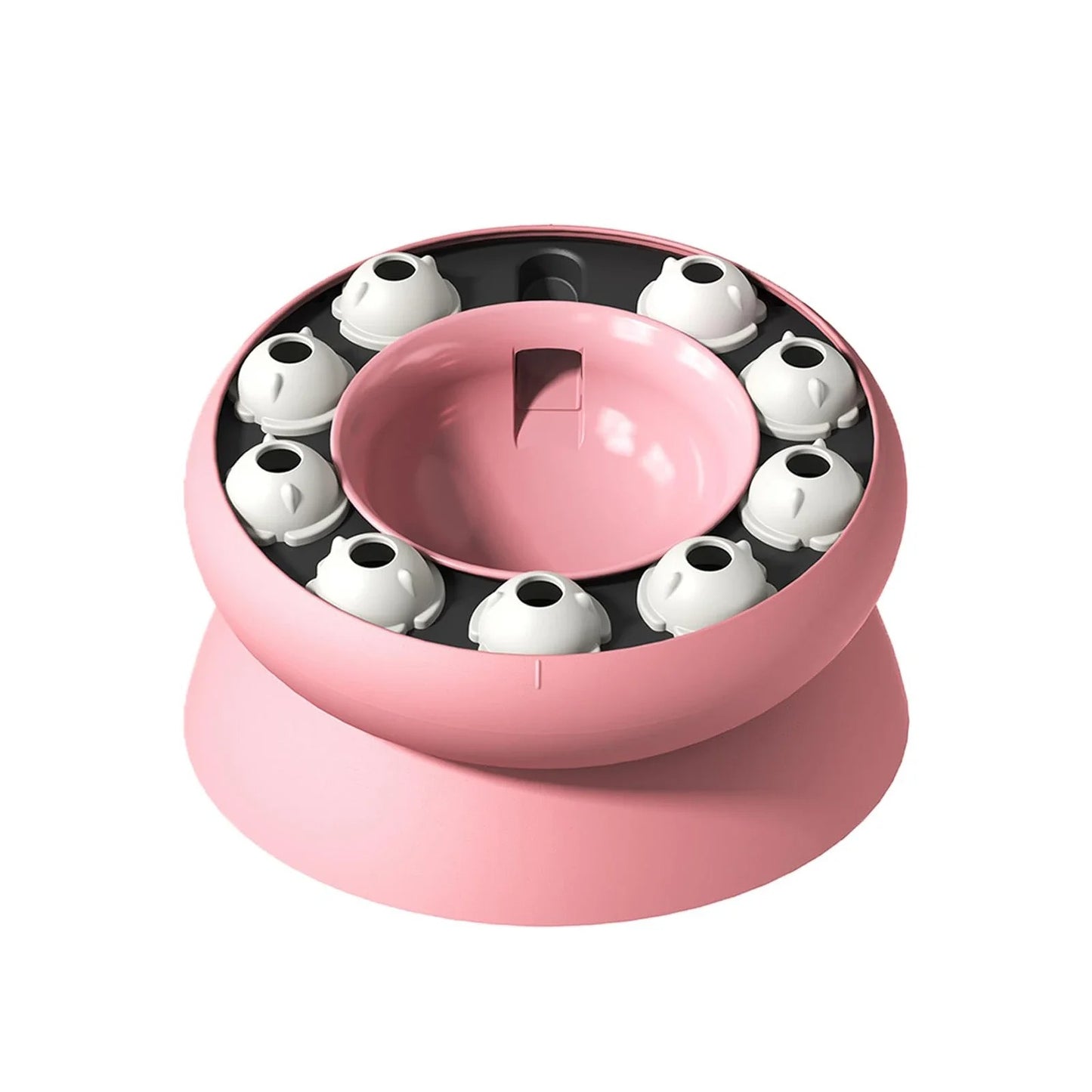 Cat Toys Puzzles Feeder Rotating Slow Feeder Interactive