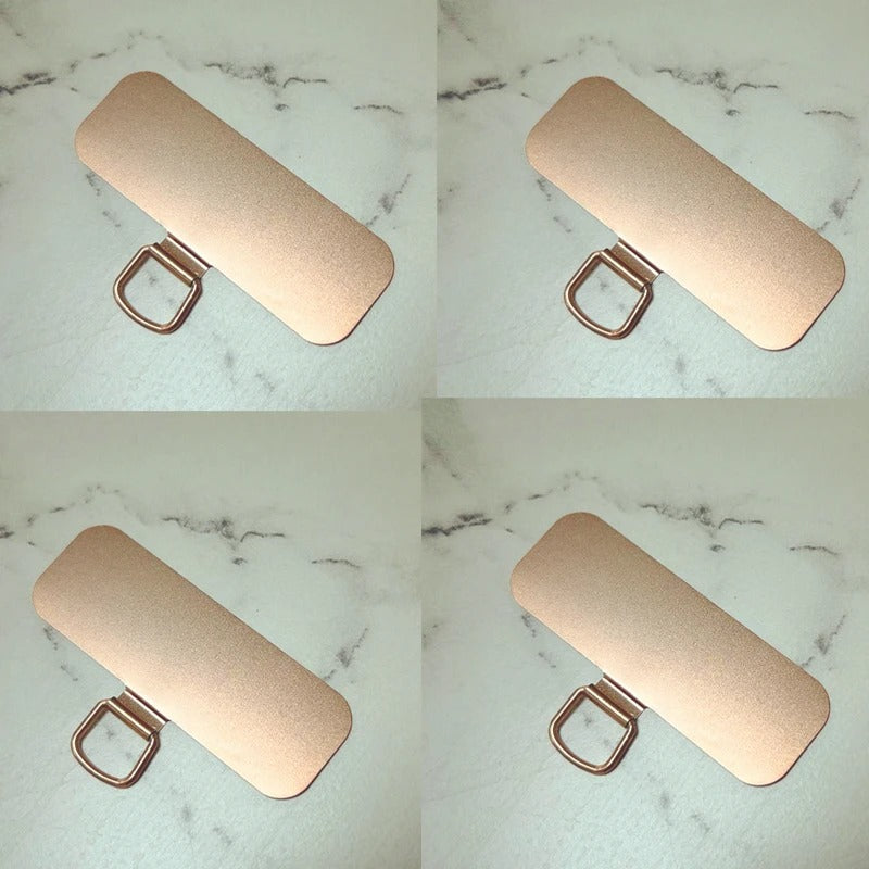 0.17mm super thin 304 stainless steel Phone Lanyard Card