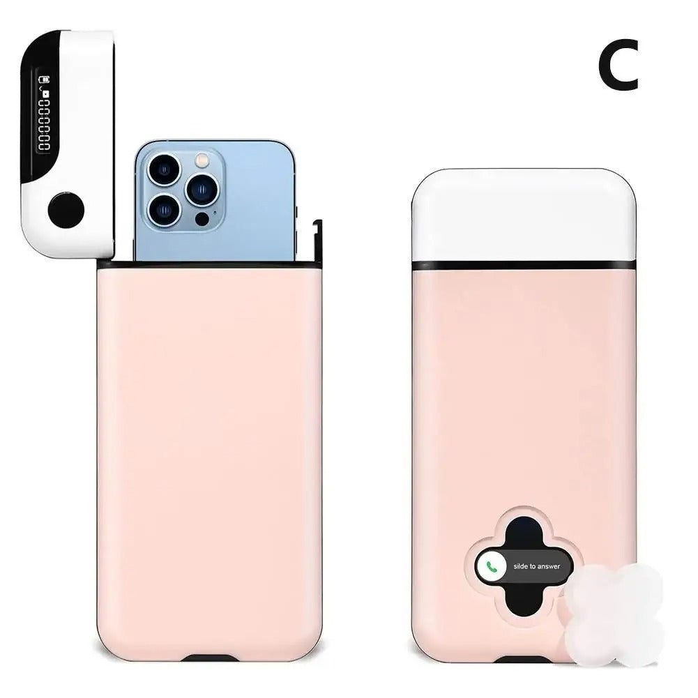 Phone Lock Box Timer Bag Portable Mobile Phone Safe Locking Case