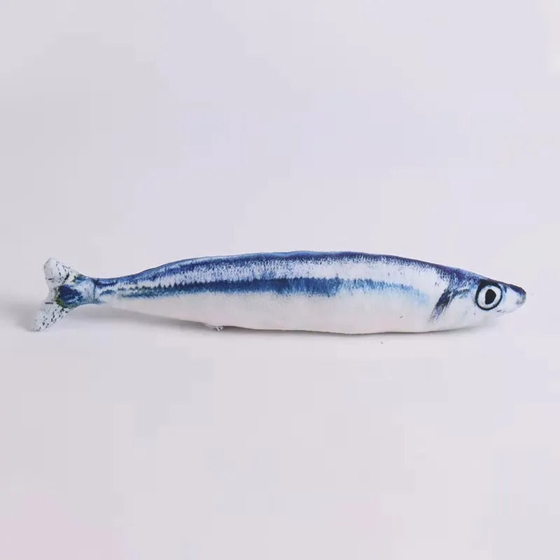 Creative Cat Toy 3d Fish Simulation Soft Plush Anti-Bite