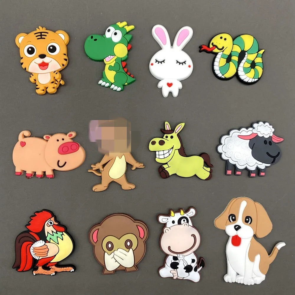 New PVC Fridge Magnets for Children Toy