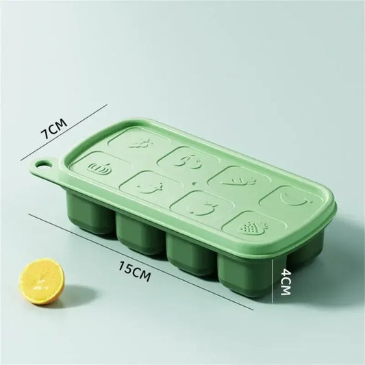Refrigeration Home Food Grade Silicone Molds Baby Mold Ice