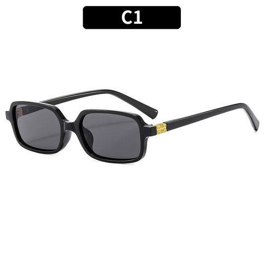 Classic Designer Luxury Small Frame Square Sunglasses Women