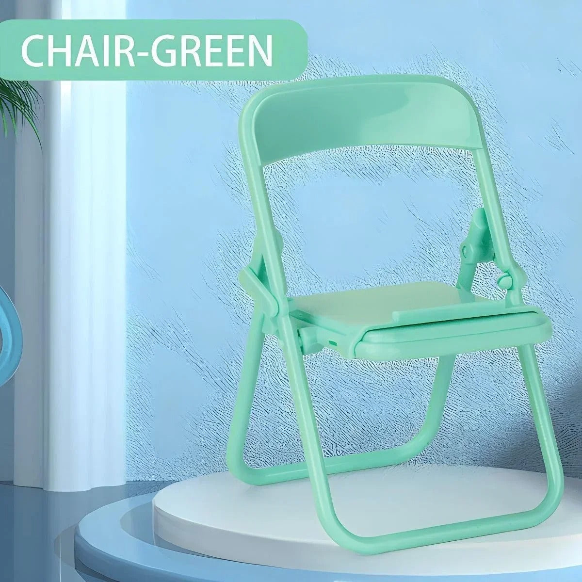 Universal Foldable Chair Shape Mini Desktop Phone Holder