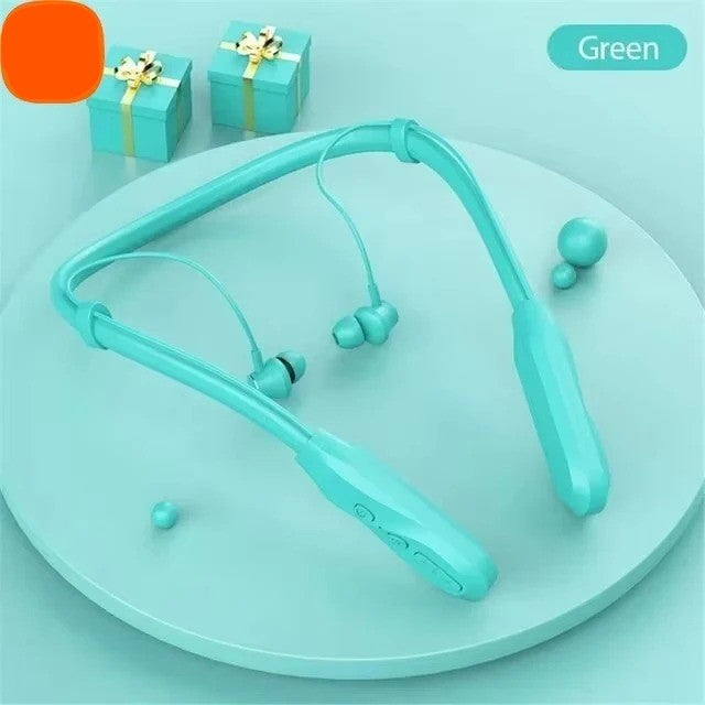 Neckband Bluetooth Headphones Wireless Earphones 9D