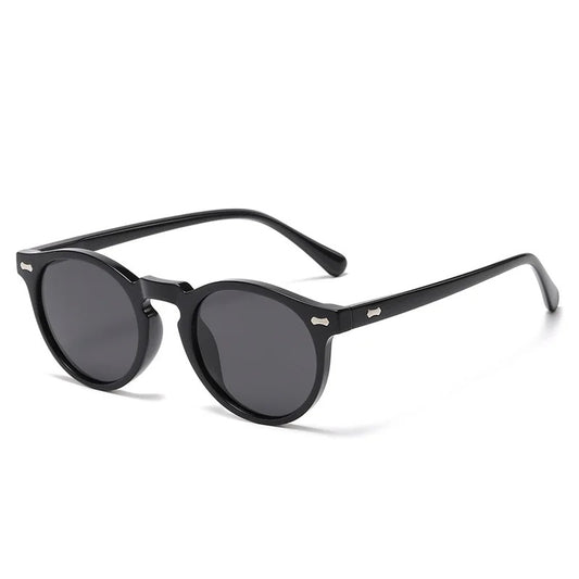 Retro Round Sunglasses Women Fashion