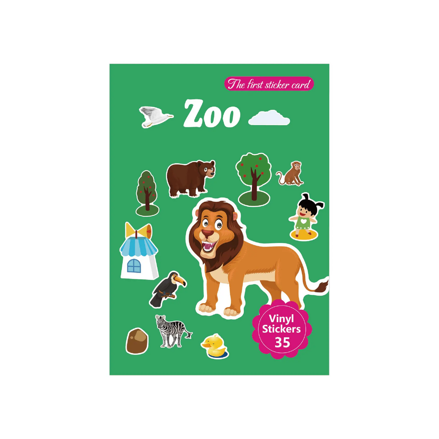 New Children Reusable Scene Cute Stickers DIY Puzzle Sticker