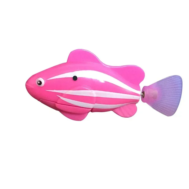 Cat Toy LED Inductive Interactive Swimming Robot Fish