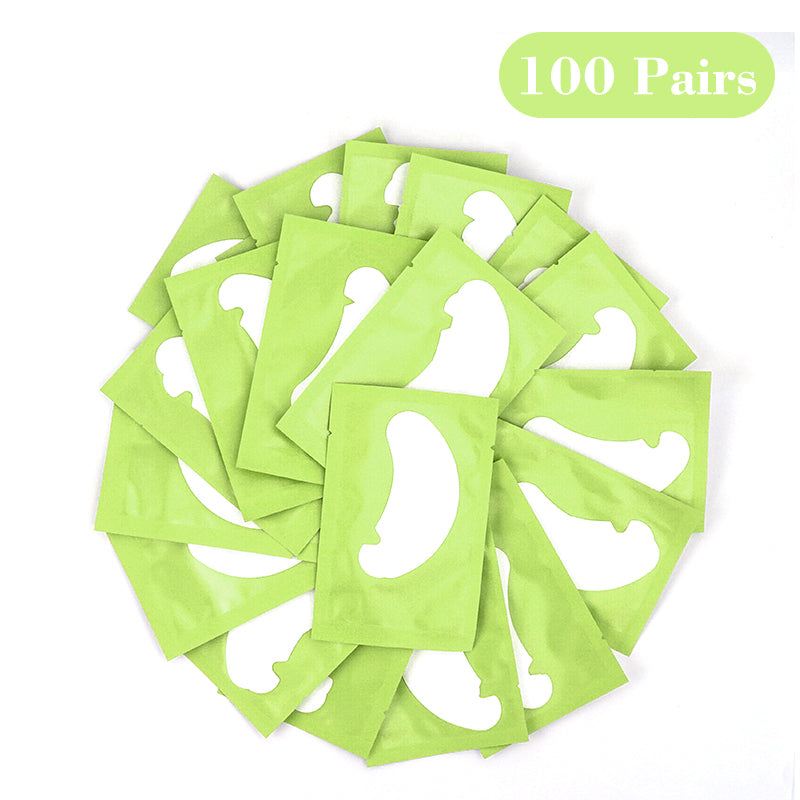 50pairs Eye Pads For Eyelash Extension Hydrogel Patches For Eyelashes