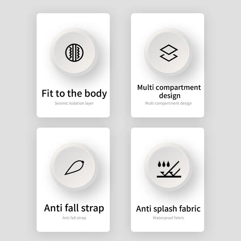 Carrying Case with Mesh Pocket Protection Case Game Console