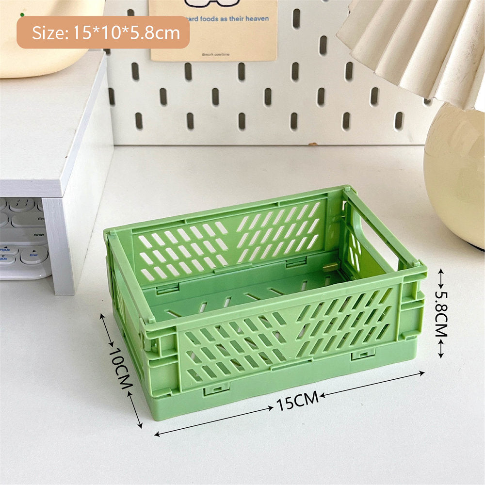 Plastic Foldable Storage Crate Folding Box