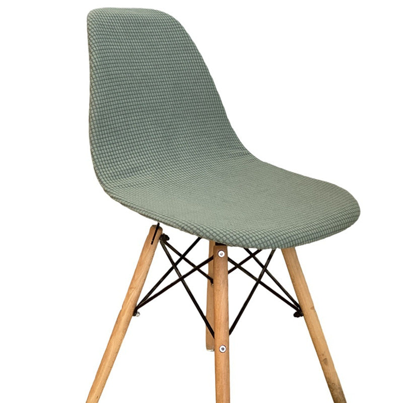 Waterproof Shell Chair Cover Short Back Scandinavian Chair Covers