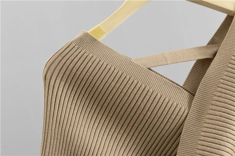 Elegant Tracksuit Sexy Two Piece Set Women Korean Style