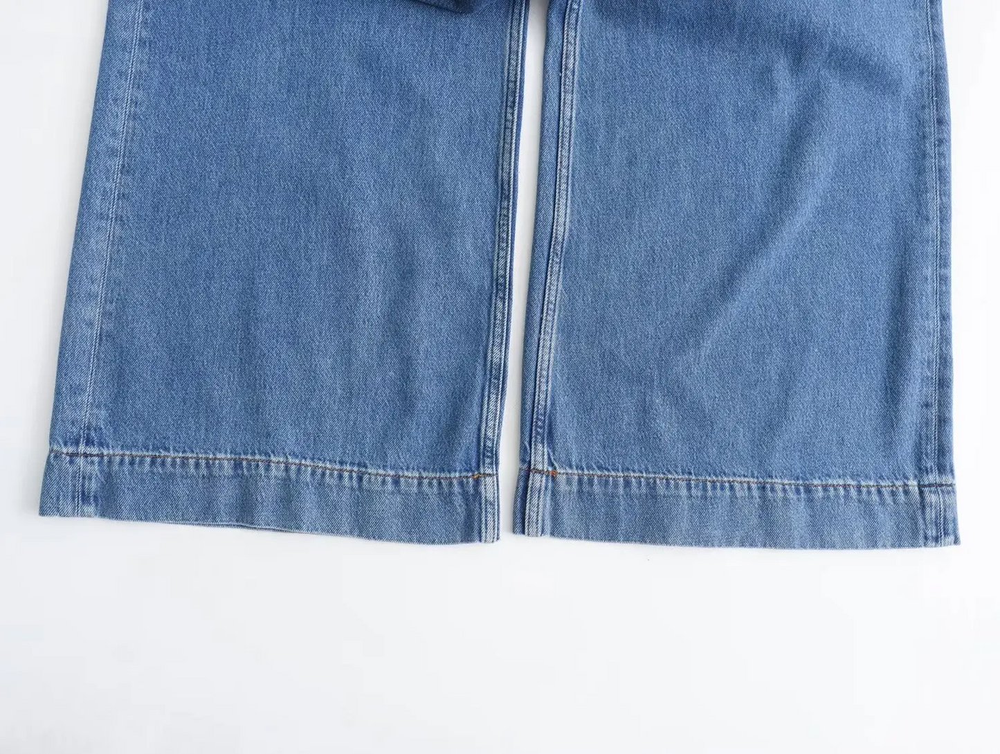 2025 Womens Denim Set with Collared