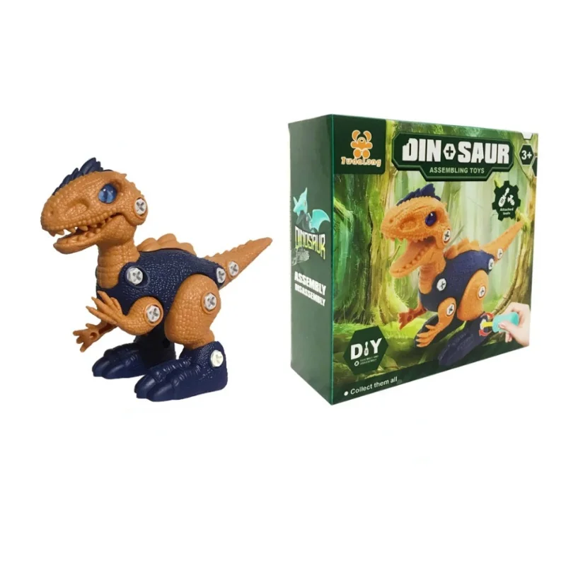 Bricks Toys Dinosaur Assemble Toy Develop Hand On Ability Educational