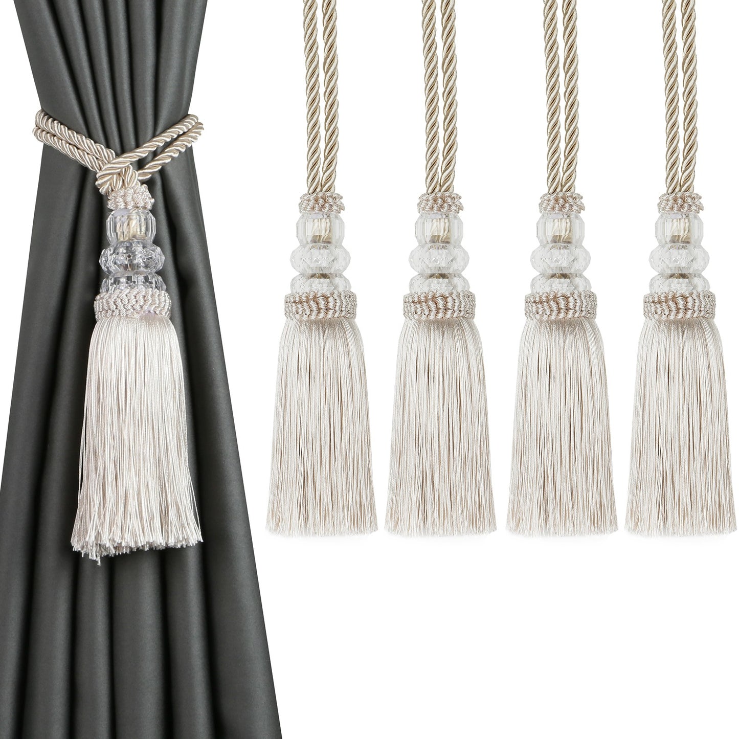 1PC Curtain Tassel Tieback