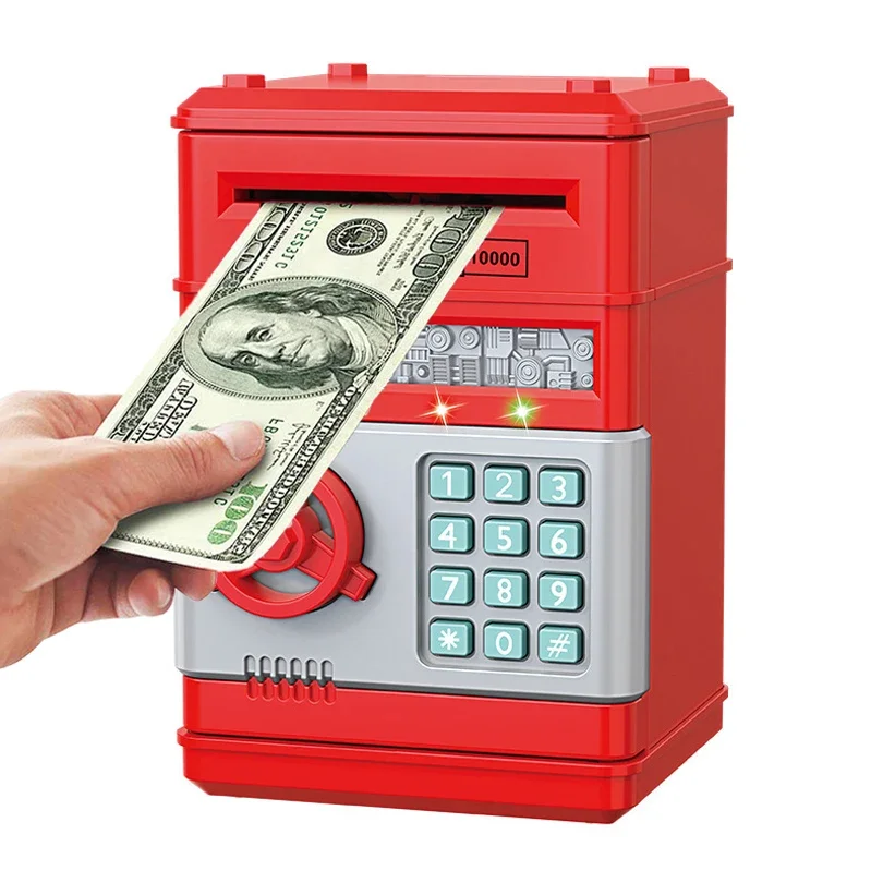 Automatic Piggy Bank with Password Lock and Counter
