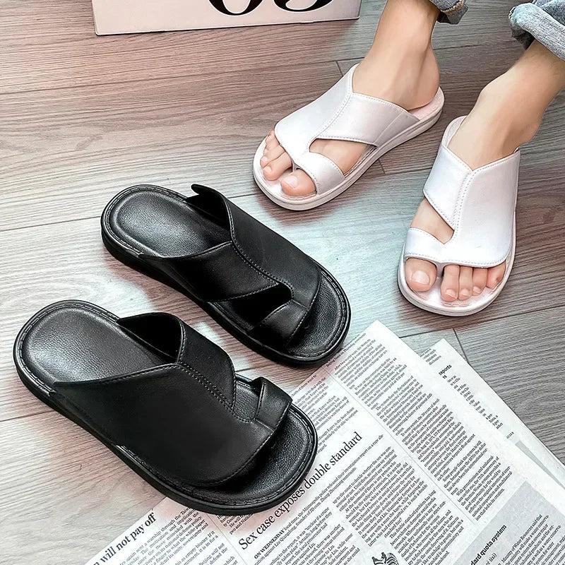 Fashionable Soft Bottom Men Slippers Male Non-Slip leisure SANDALS Summer