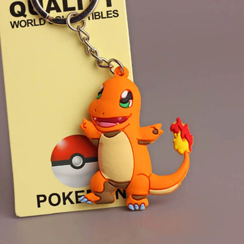 Pokemon Keychain Pikachu Anime Action Figure Toy