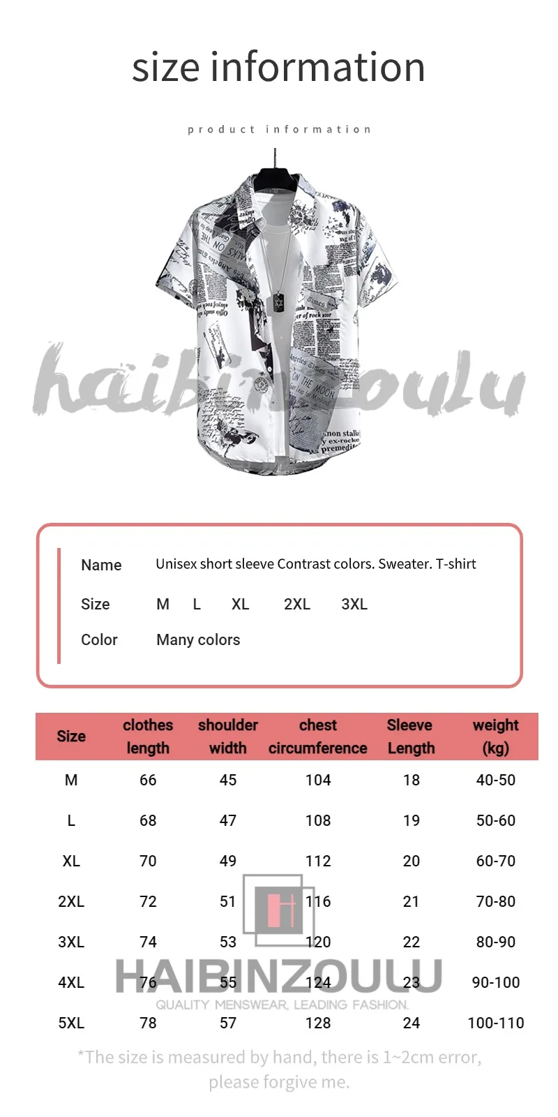 Men's Short sleeve Print Shirts Thin Beach Top