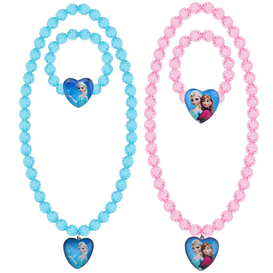 Disney Frozen Necklace Bracelet Set