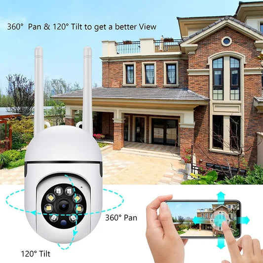 1080P HD PTZ 2.4G WIFI IP Camera Audio CCTV Surveillance Cam Outdoor